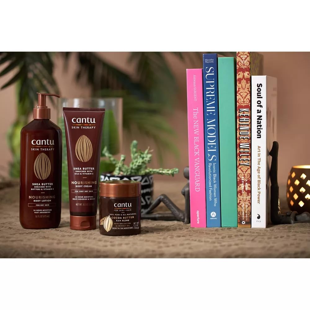 Cantu Skin Therapy Hydrating Raw Blends Body Butter Mango Butter Shea Butter and Coconut Oil, 5.5 Ounce Beauty & Personal Care Cantu