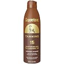 Coppertone Tanning Sunscreen Spray with Broad Spectrum SPF 15, Water Resistant Spray Sunscreen, Lightweight and Non-Greasy, 5.5 Oz Beauty & Personal Care Coppertone