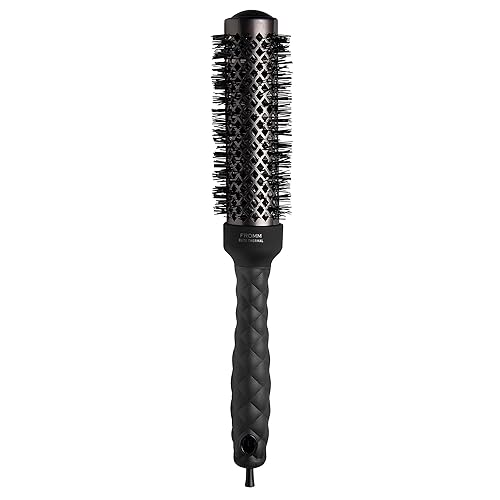 Fromm Elite Thermal Ceramic x Ionic 1.25" Round Brush for Expert Blowouts and Faster Hair Drying | Extended Barrel for Styling, Smoothing Beauty & Personal Care Fromm
