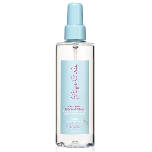Rizos Curls Beach Waves Texturizing Salt Spray, Enhance Texture & Volume, Nourish and Enhance Definition with Blue Agave Extract, Red Algae & Prickly Beauty & Personal Care Rizos Curls