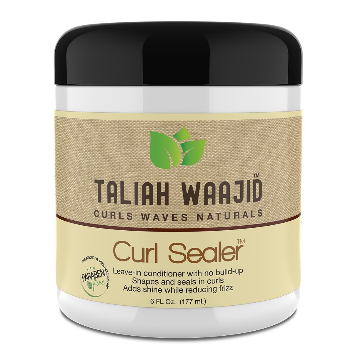 Taliah Waajid Curls Waves Natural - Curl Sealer | Leave-in-Conditioning | Shapes and Seals in Curls | No Build-up or Frizz | Stops Frizz, Adds Shine | Beauty & Personal Care Taliah Waajid black earth products
