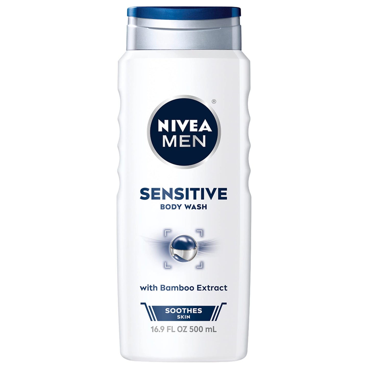 Nivea Men Sensitive 3-in-1 Body Wash 16.9oz Beauty & Personal Care NIVEA MEN