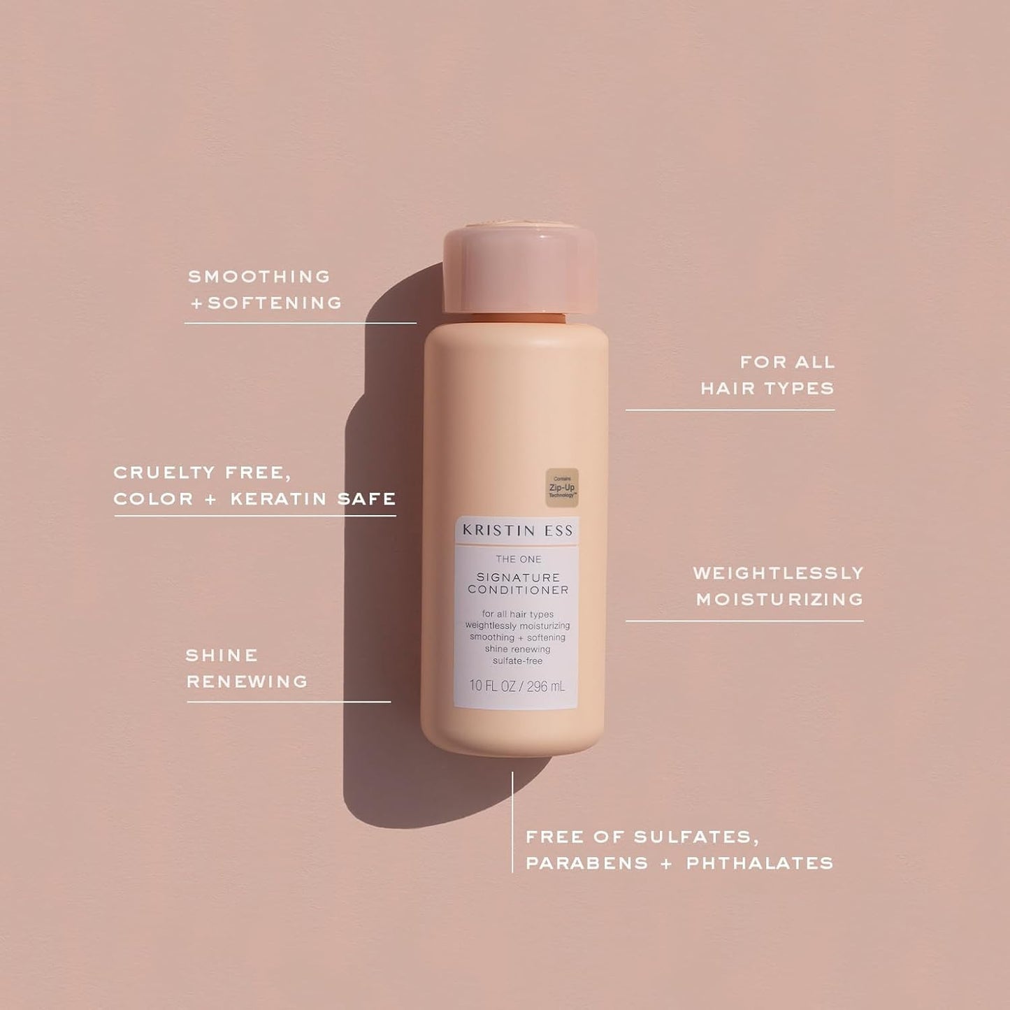 Kristin Ess Hair The One Signature Conditioner for Dry Damaged Hair - Moisturizes, Smooths, Detangles + Softens Hair - Sulfate Free, Color + Keratin Beauty & Personal Care Kristin Ess