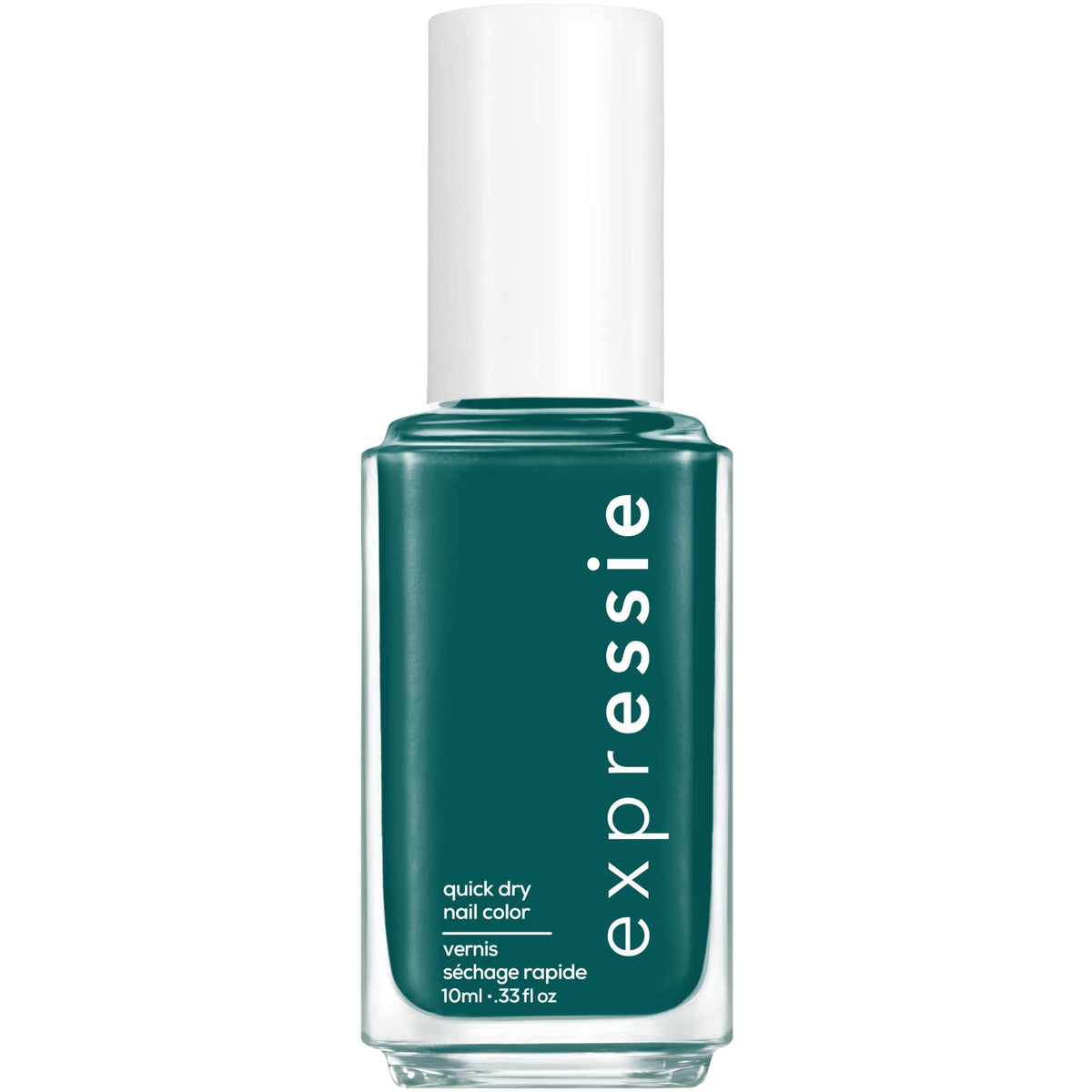 essie Expressie Nail Polish, Quick-Dry Kelly Green Nail Polish, Vegan, Streetwear N' Tear, 0.33 fl oz