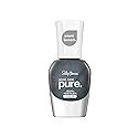 Sally Hansen Good. Kind. Pure. Nail Polish | Plant-Based, Vegan, 16-Free Formula | Opaque, Shimmery | 400 Lava Rocks | Dark Grey Nail Color Beauty & Personal Care Sally Hansen