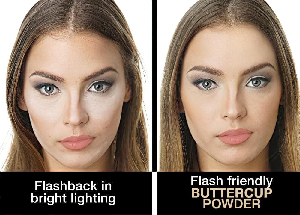 Sacha Buttercup Light Setting Powder - Light to Medium Skin Tones Translucent Loose Face Powder, Flashback-Resistant, Oil Control, Long-Wear Matte