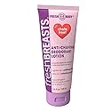 Fresh BREASTS Anti Chafe Cream Lotion to Powder, 3.4oz - Chafing Deodorant for Women, Inner Thighs & Areas that Sweat, No Talc, Aluminum or Added Beauty & Personal Care Fresh Body FB