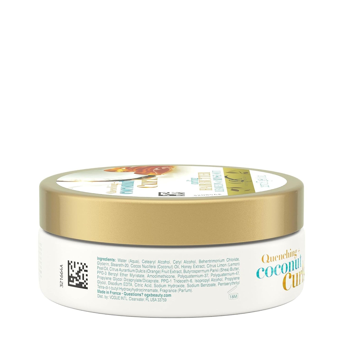 Ogx Quenching Coconut Curls Curling Hair Butter 6.6oz (2 Pack) Beauty & Personal Care OGX