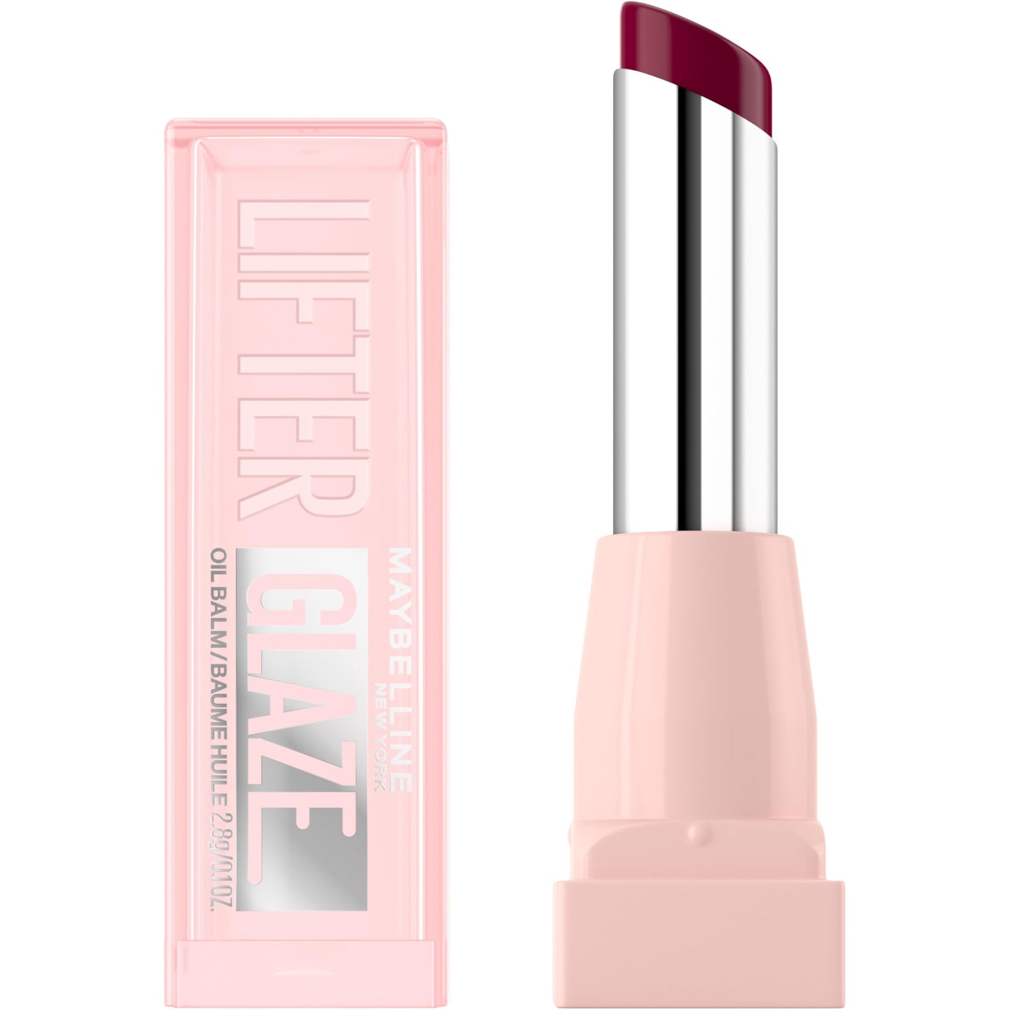 MAYBELLINE Lifter Glaze Oil Balm with Hyaluronic Acid and Hydrating Oil Blend, Lip Balm with 24HRs of Smooth, Moisturizing Shine, Acai Glaze (Sheer Beauty and Personal Care MAYBELLINE