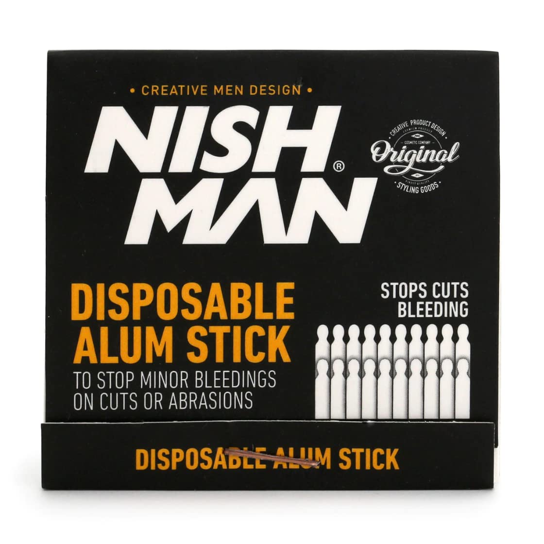 Nishman Disposable Alum Stick 20 packs of 24 Beauty and Personal Care nishman