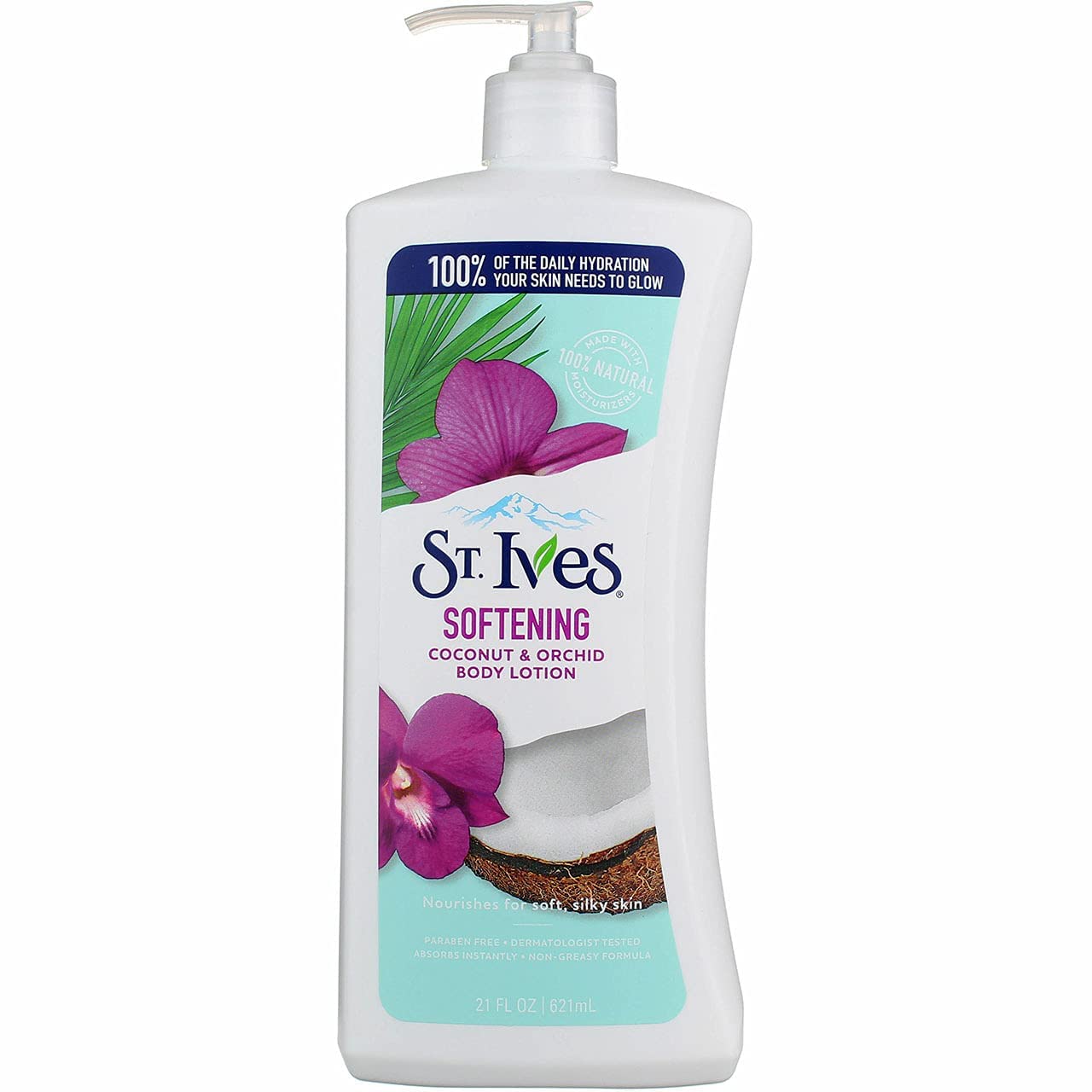 St. Ives Naturally Indugent Body Lotion, Coconut Milk and Orchid Extract, 21 Oz (Pack of 5) Beauty & Personal Care St. Ives
