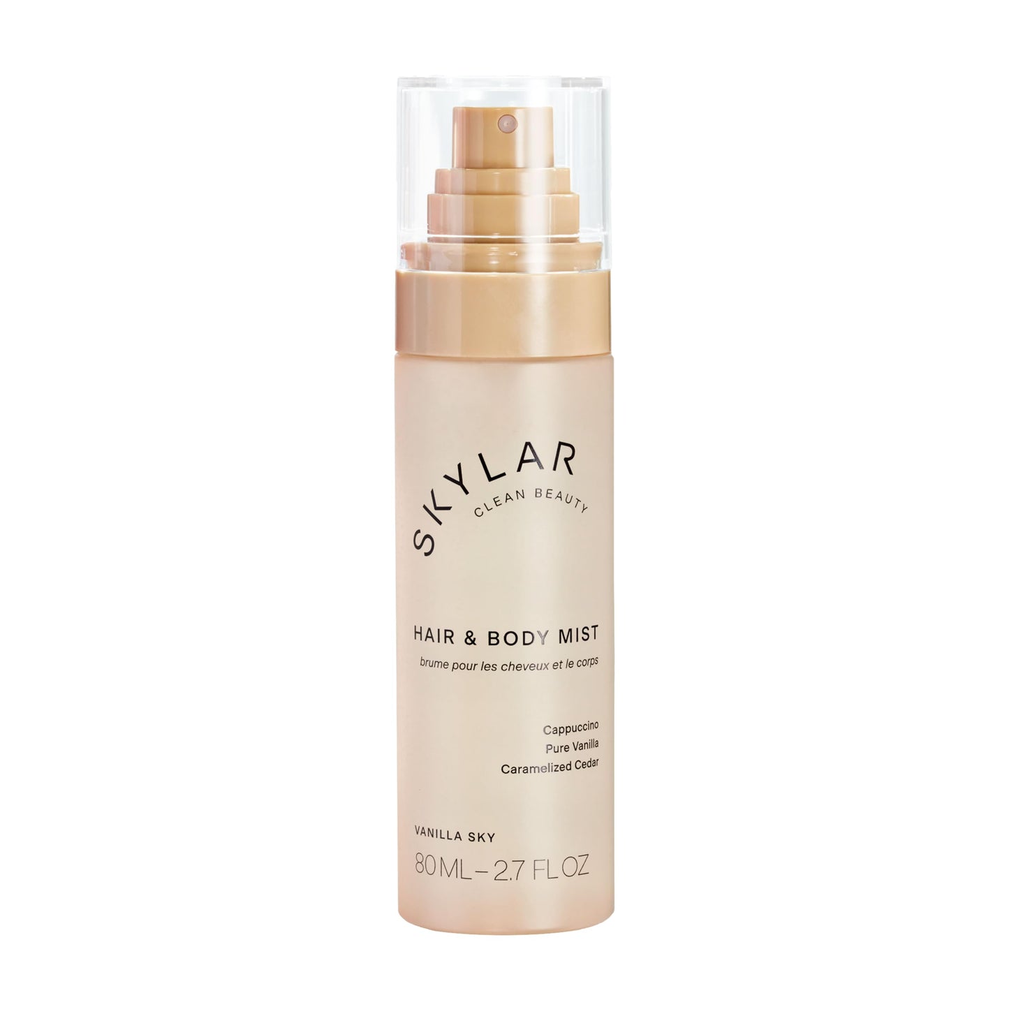 Skylar Vanilla Sky Hair & Body Mist | Hypoallergenic & Clean Fragrance | Vegan, Cruelty Free, and Safe For Sensitive Skin | 80 ML, 2.7 Fl Oz Beauty & Personal Care Skylar