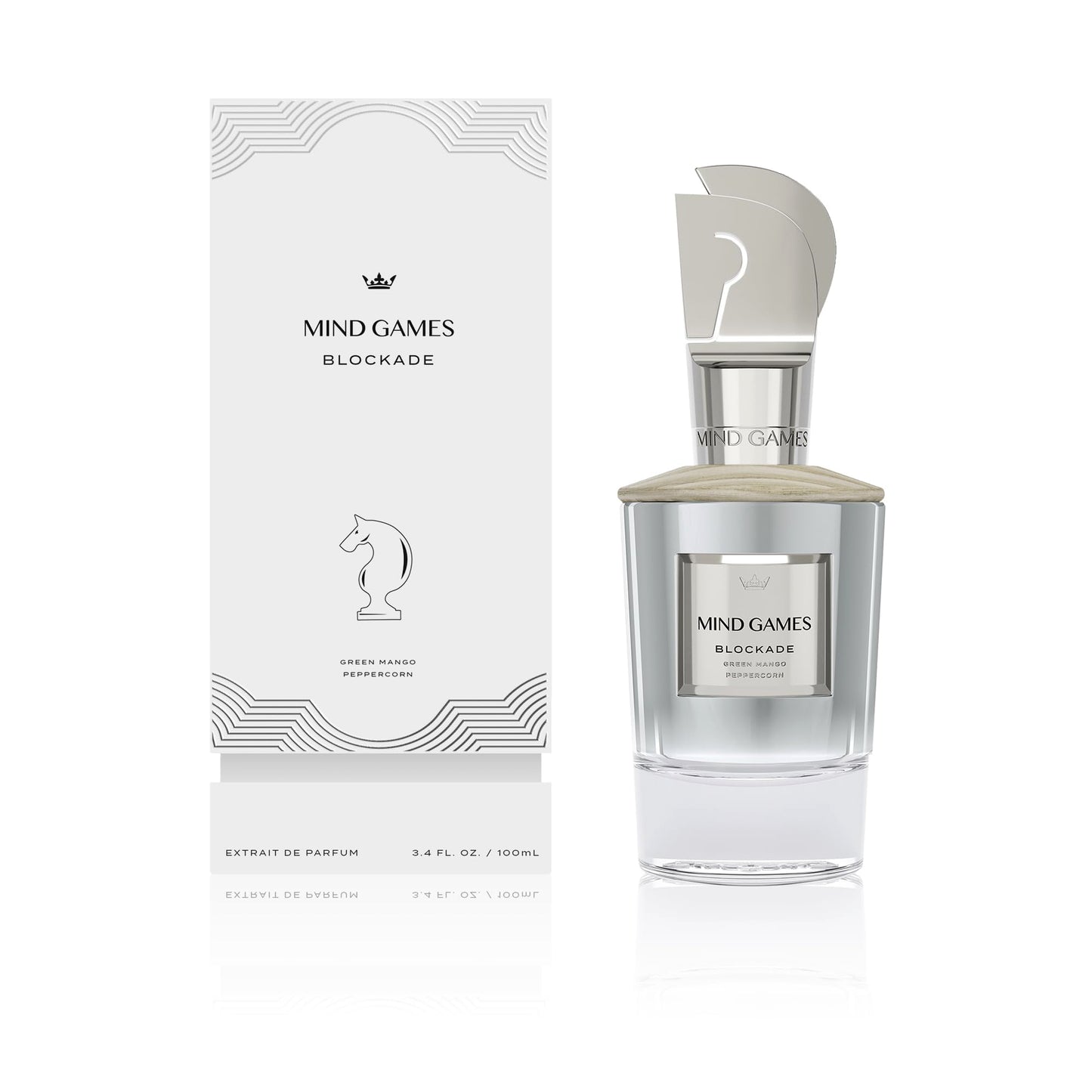 MIND GAMES Blockade 3.4 oz/ 100 mL Extrait de Parfum Beauty & Personal Care MIND GAMES