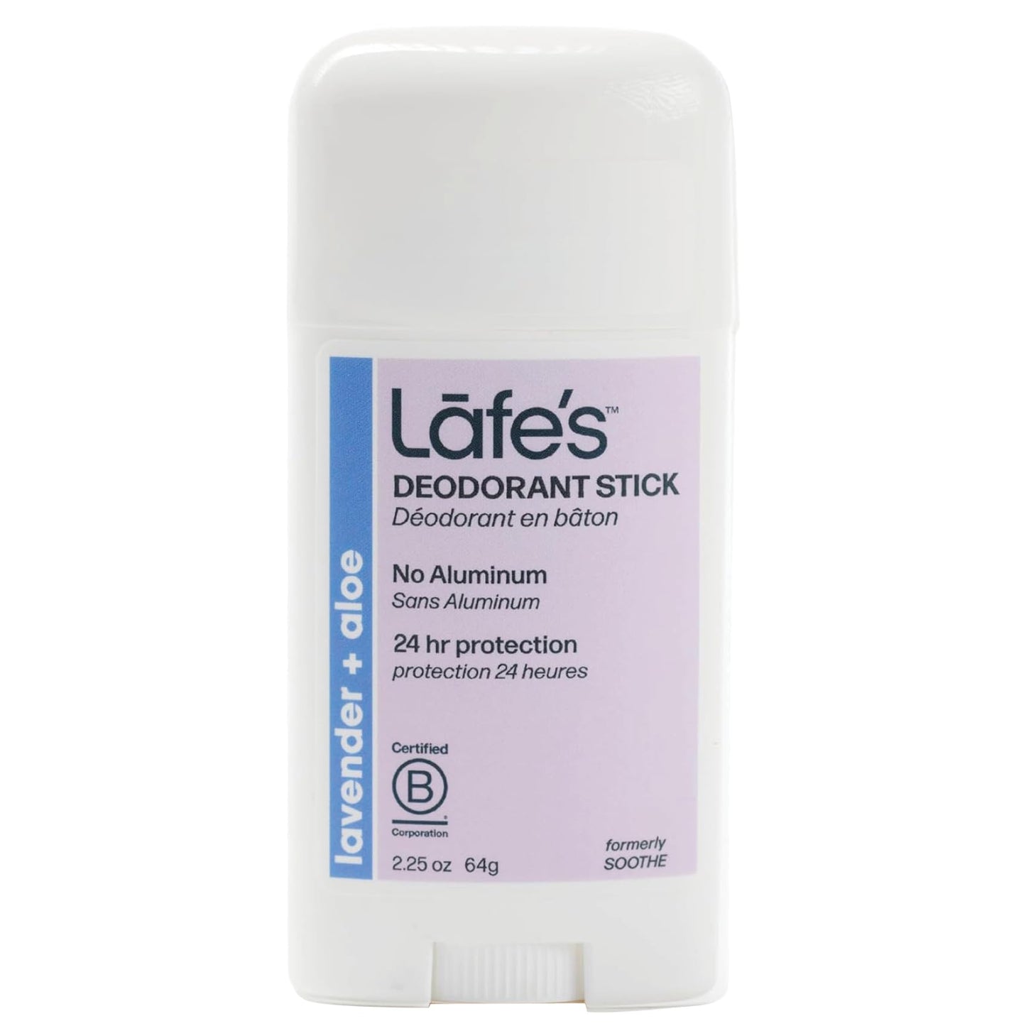 Lafe's Natural Deodorant - 2.25oz Aluminum Free Natural Deodorant Stick for Women & Men - Paraben Free & Baking Soda Free with 24-Hour Protection Beauty and Personal Care Lafe's