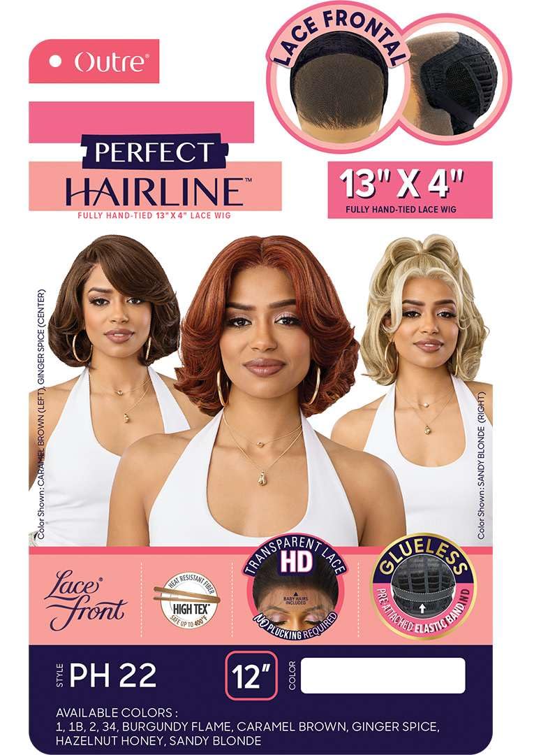Outre Lace Front Wig - Perfect Hair Line 13X4 - PH 22 (GINGER SPICE)
