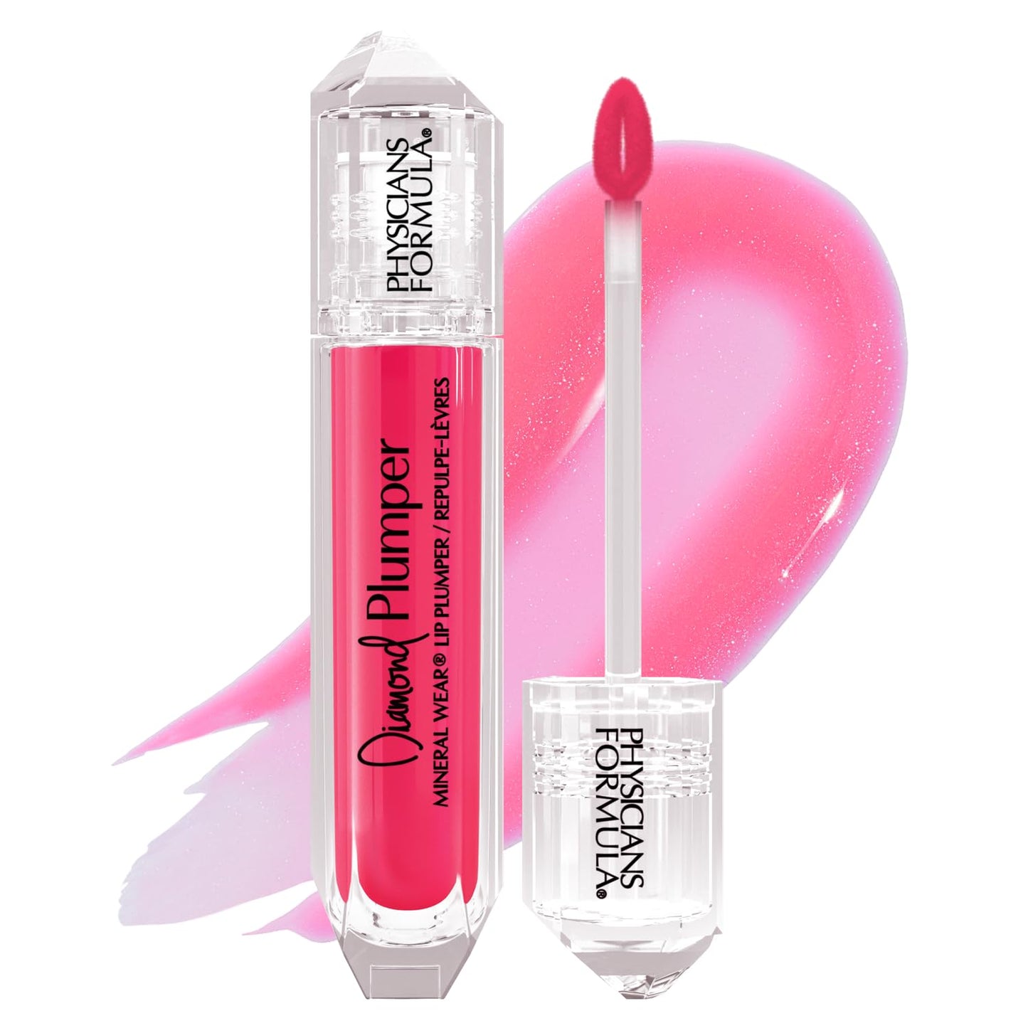 Physicians Formula Mineral Wear Diamond Lip Plumper Gloss, Dermatologist Tested Pink Radiant Cut Beauty & Personal Care Physicians Formula