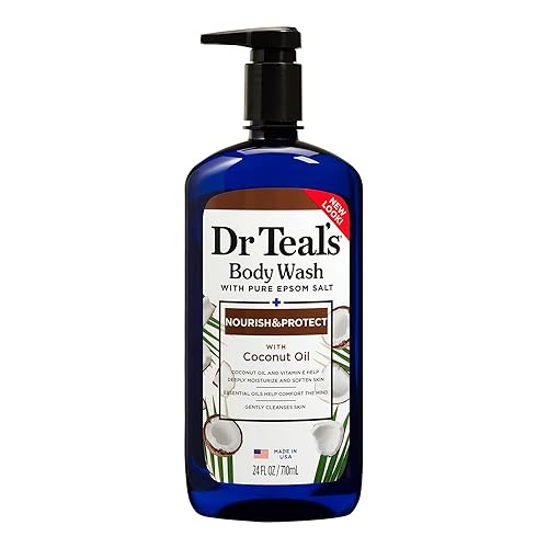 Dr Teal's Body Wash, Nourish & Protect with Coconut Oil, 24 fl oz Beauty & Personal Care Dr Teal's