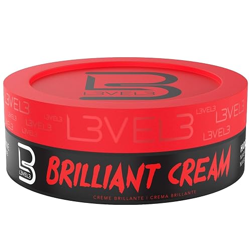 L3 Level 3 Brilliant Cream - Improves Texture and Shine - Delivers a Natural Look and Hydrates Hair (3 Pack) Beauty & Personal Care L3