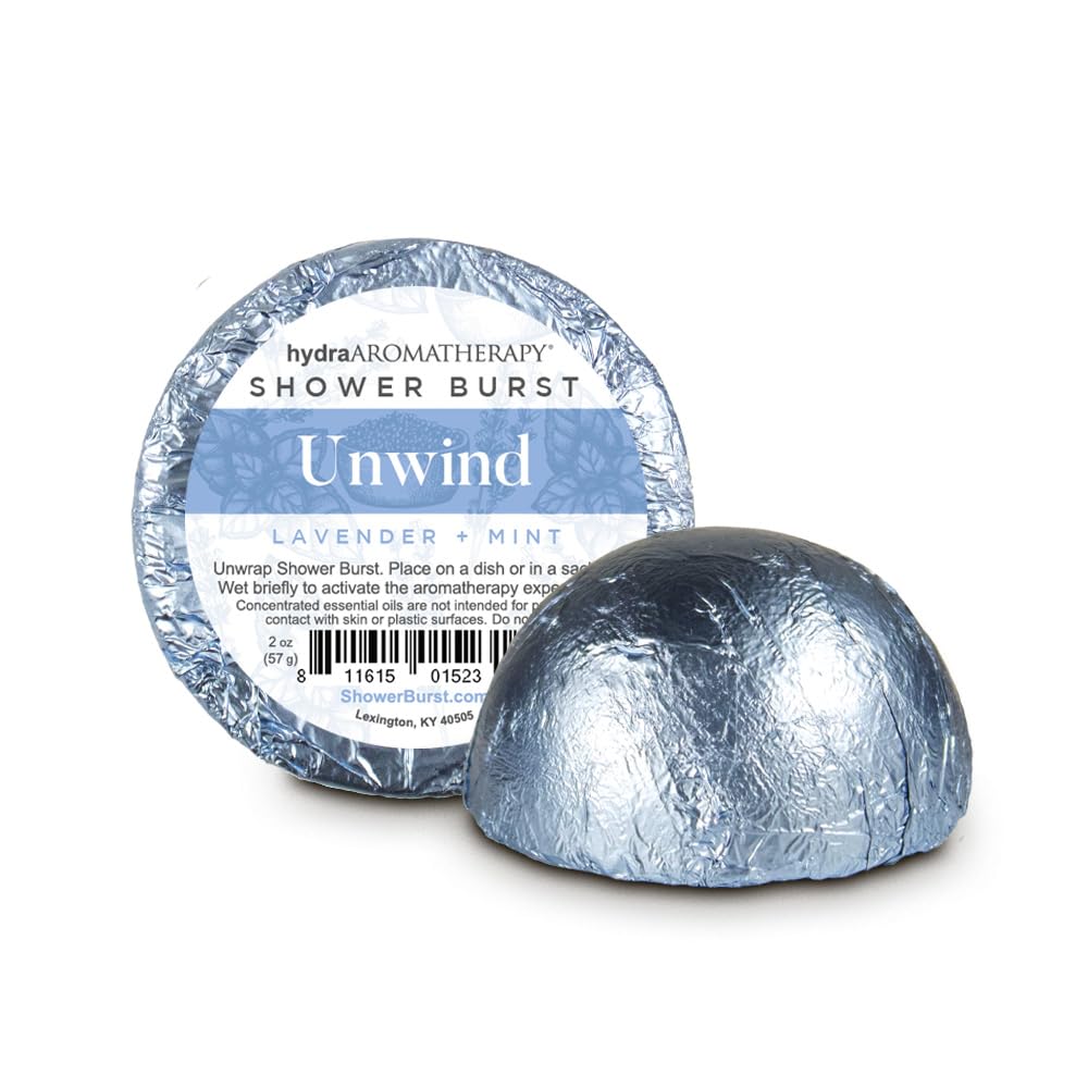 hydraAromatherapy Unwind Shower Burst Duo Pack Beauty and Personal Care hydraAromatherapy