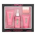 Ed Hardy 4 Pieces Gift Set for Women, (3.4 Ounce Body Mist + 1.7 Ounce Body Lotion + 1.7 Ounce Body Wash + 2.65 Ounce Shower Steamer) Beauty & Personal Care ED HARDY