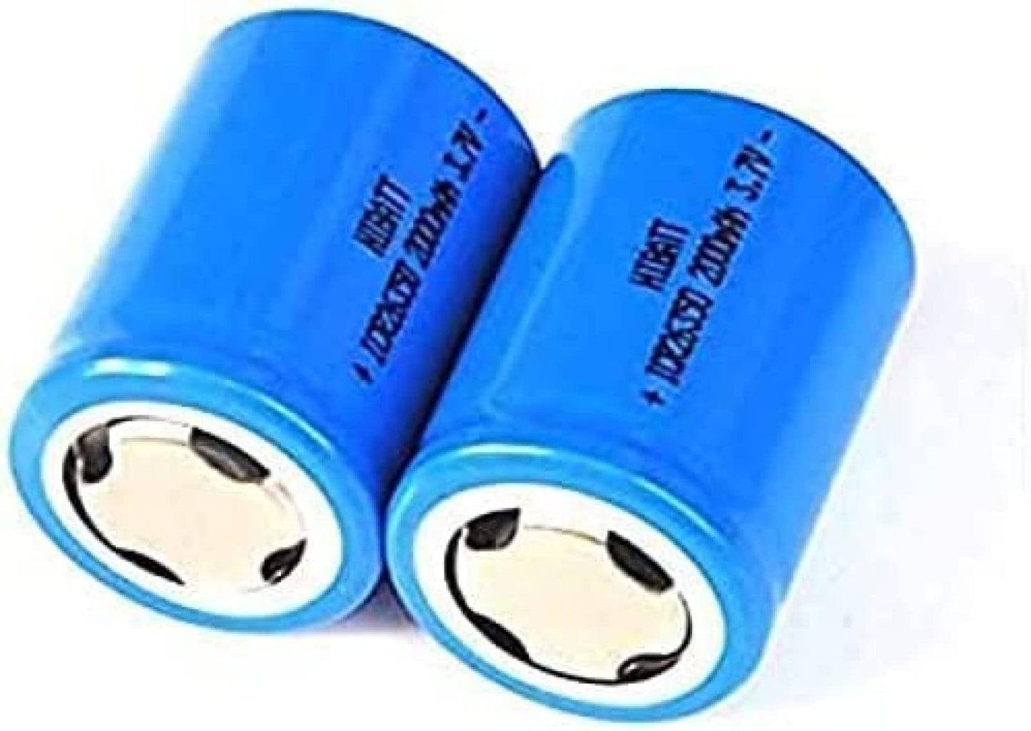 SAQPAFEBX 2PCS 3.7V 26350 Rechargeable ION Ba Icr26350 Li-ION Cell Ias 2000MAH for Electric Razor Shaver Beauty and Personal Care SAQPAFEBX