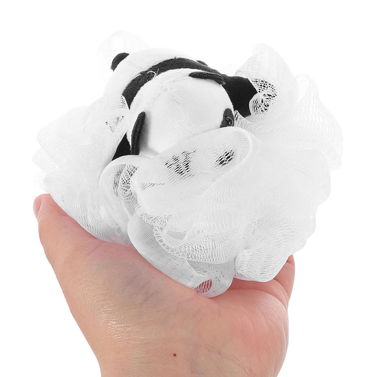 Cabilock 2pcs Cartoon Panda Bath Loofah Body Scrubber Exfoliating Mesh Sponge and Bathing Beauty and Personal Care Cabilock