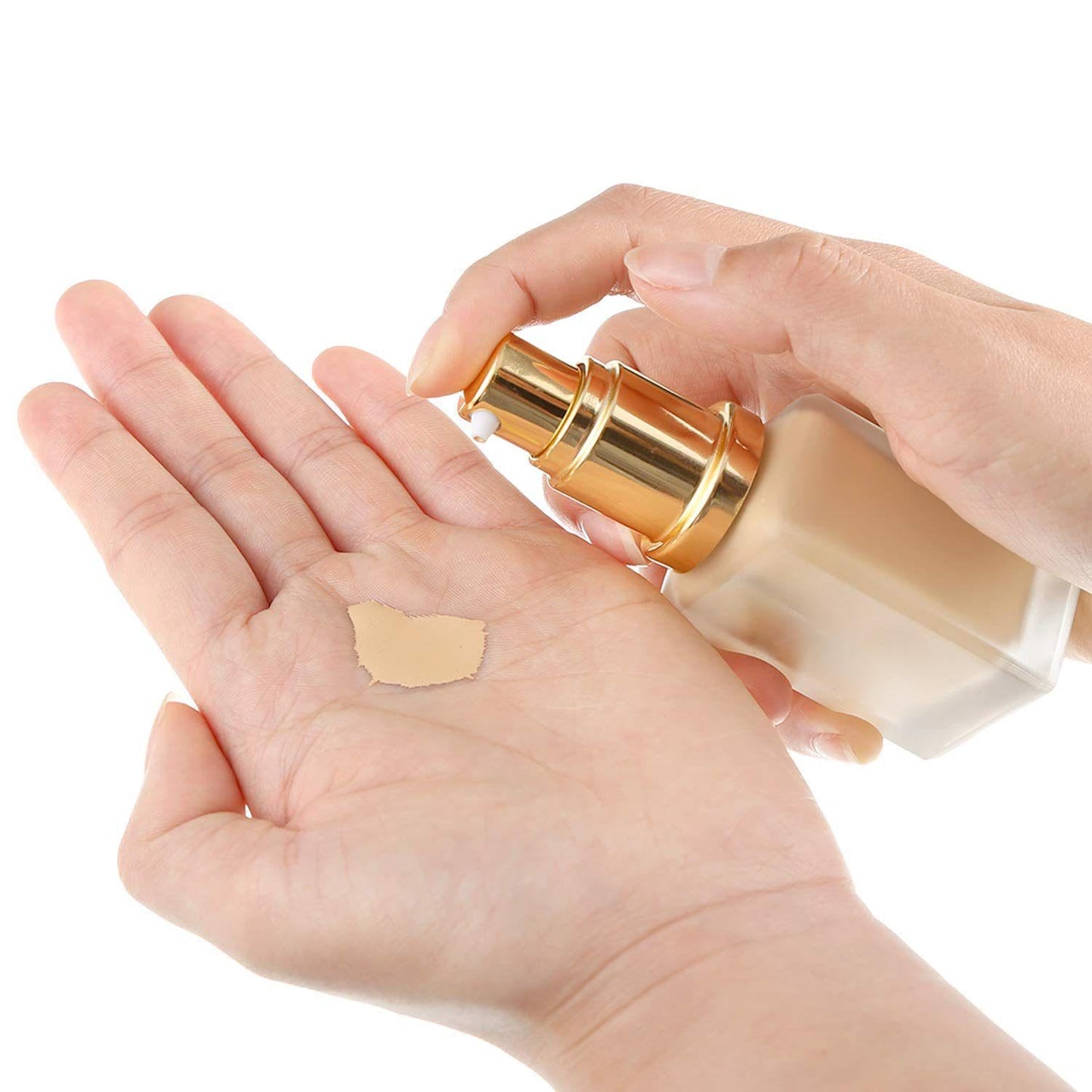 4 Pieces Replacement Foundation Pumps for Double Wear Foundation, Gold Beauty & Personal Care Honoson