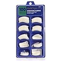 Gold Finger 100 Acrylic Plain Nails (1 PACK, Cocktail Curve) Beauty & Personal Care Goldfinger