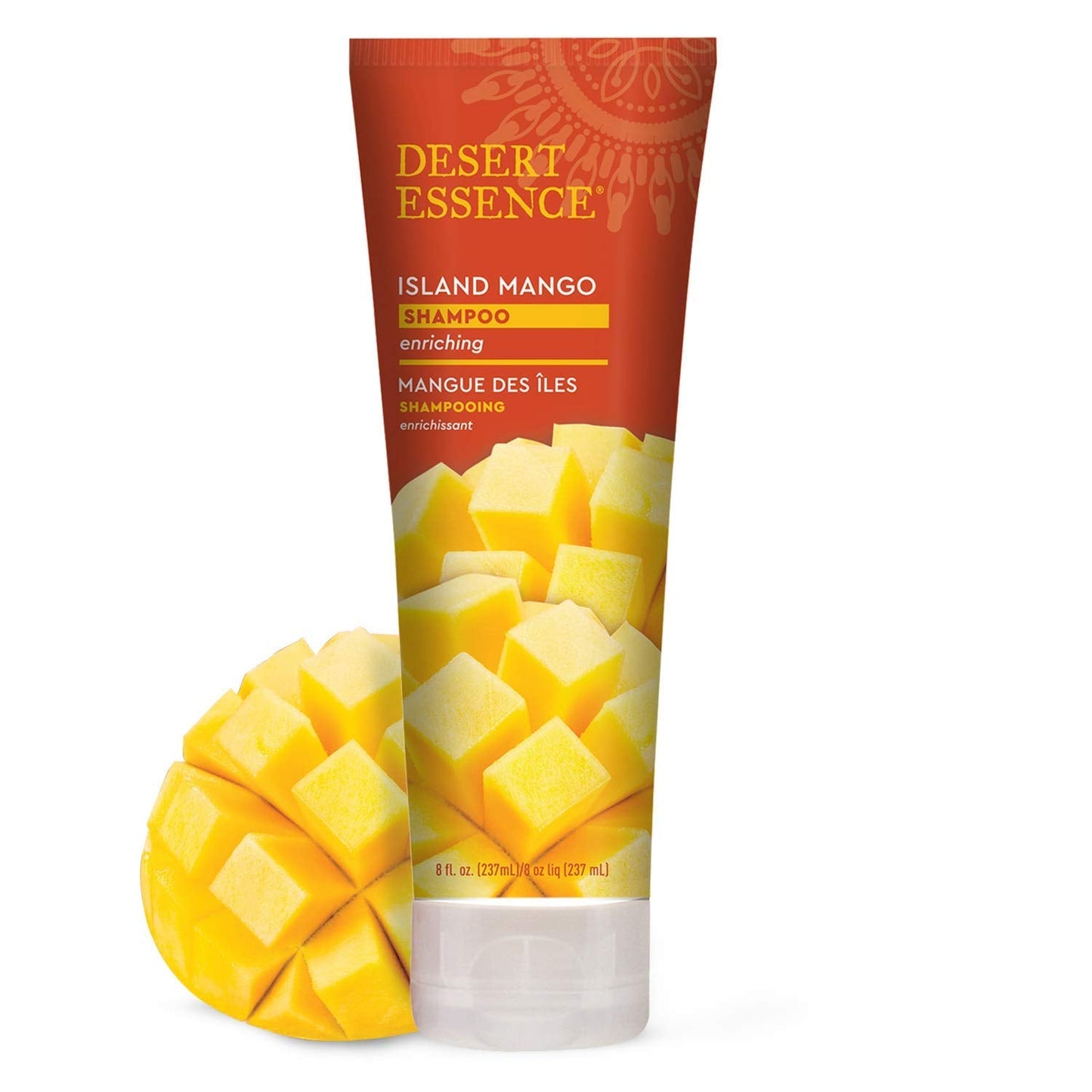 Desert Essence Island Mango Shampoo & Conditioner Bundle - 8 Fl Ounce - Enriching - Shea Butter - Jojoba Oil - Smooth & Silky - Soft & Healthy Beauty & Personal Care Desert Essence