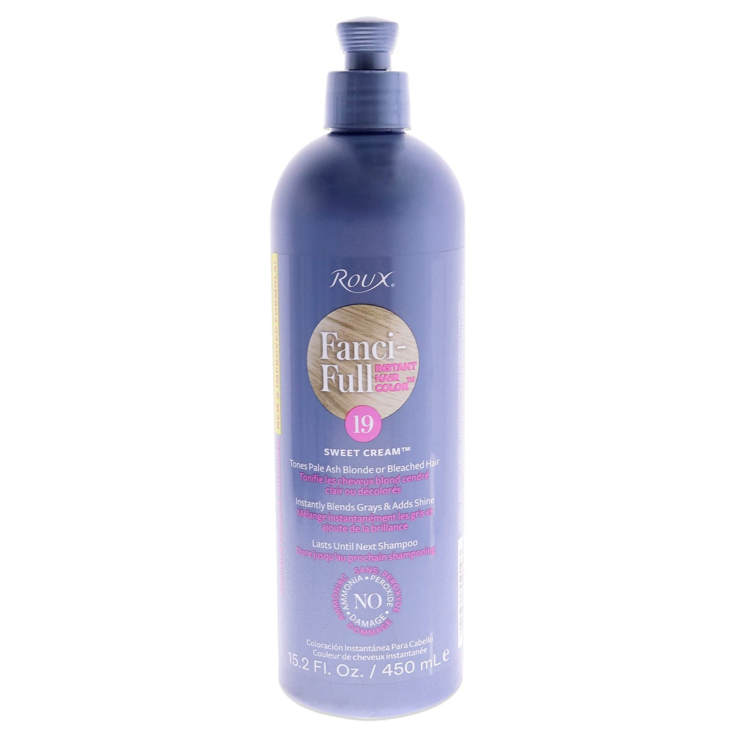 Roux Fanci-Full Rinse Instant Hair Color - 19 Sweet Cream Hair Color Unisex 15.2 oz Beauty & Personal Care Roux