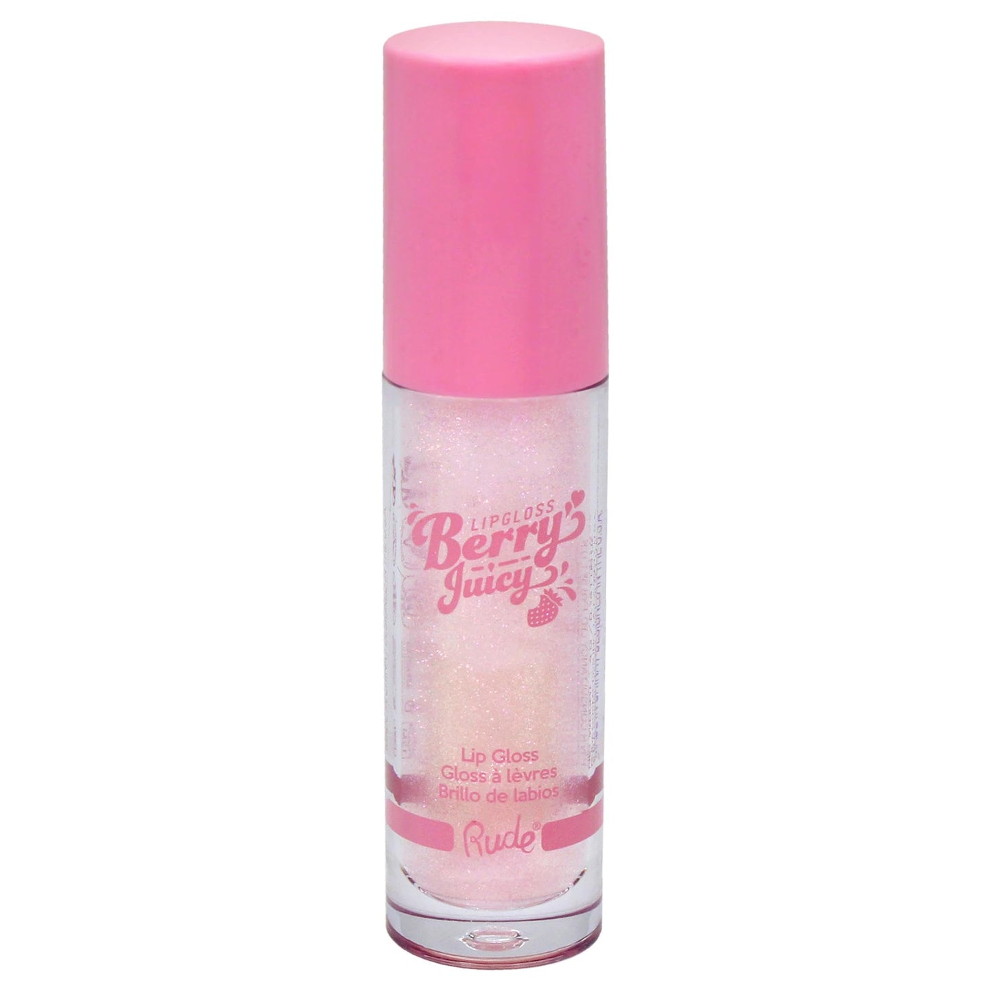 RUDE Berry Juicy Lip Gloss, Pure, 0.14 oz (Golden Hour) Beauty & Personal Care RUDE
