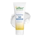 Alba Botanica Hydrating Sunscreen Lotion, SPF 50 Broad Spectrum Protection, 24 Hour Hydration, Water Resistant (40 minutes), Fragrance Free Beauty & Personal Care Alba Botanica