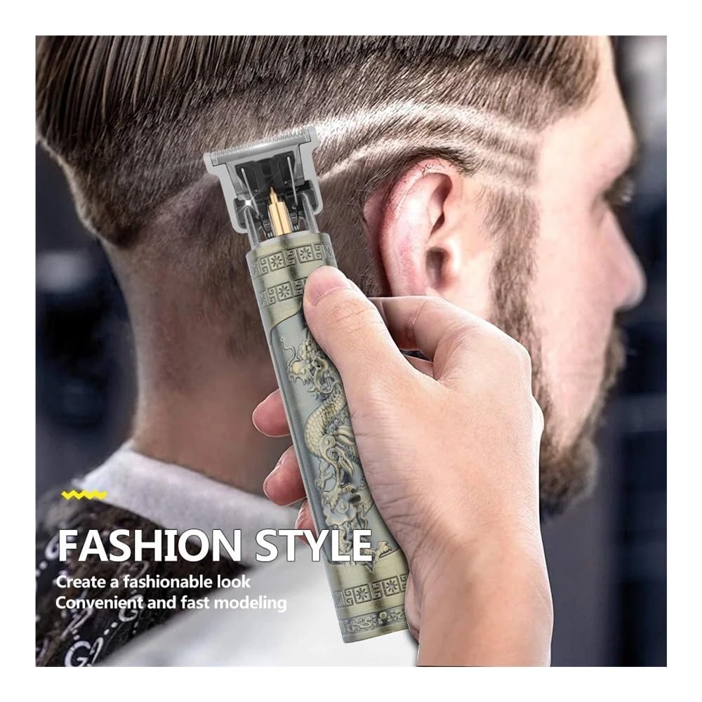 Razors T9 Original Hairdresser Set Coat Trimmer Men's Electric Razor Men's Lence Professional Haircut Razor(Golden Buddha) Beauty and Personal Care EWKYLSEM