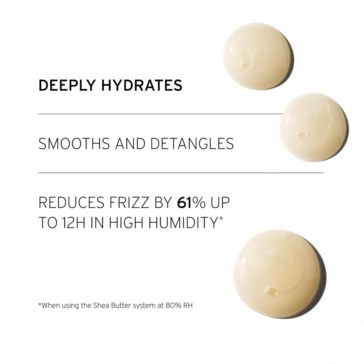 FEKKAI Shea Butter Shampoo - 8.5 oz - Improves Moisture, Softness & Shine - Reduces Frizz by 61% Up to 12H - Free of Sulfates, Parabens, Phthalates -