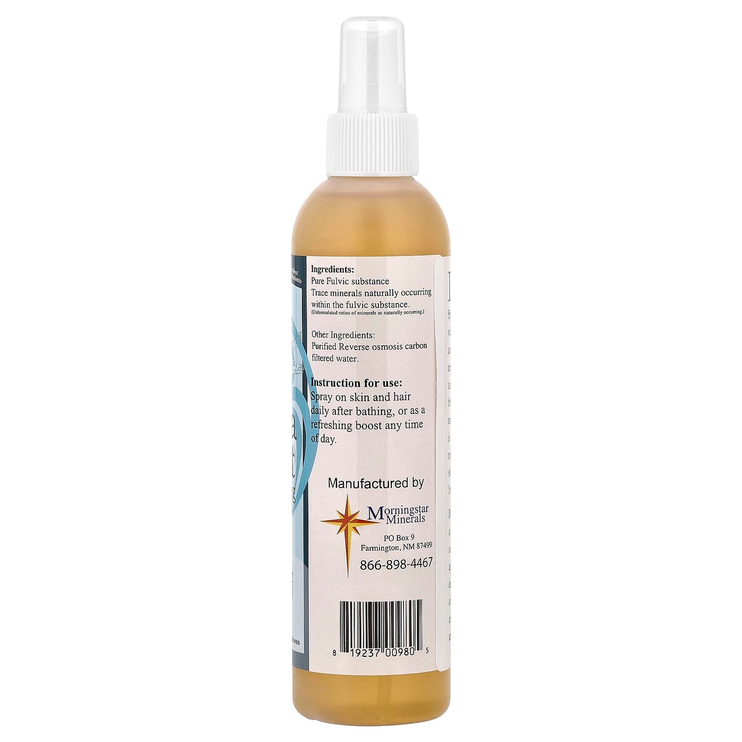 Morningstar Minerals Derma Boost, Rejuvenating Spray Mist, 8 fl oz Beauty & Personal Care Morningstar Minerals