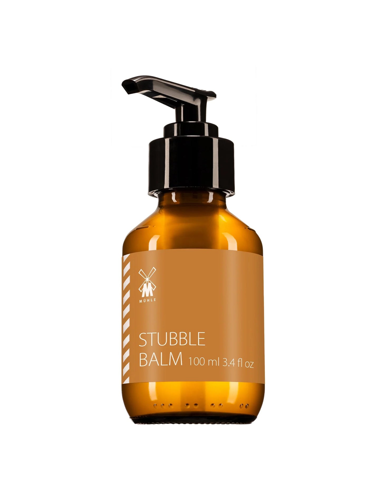 MHLE Stubble Balm, 100ml - Fresh Bergamot & Cedarwood Fragrance - Nourishing Skin Gel - Natural Beard Care - Perfect for Shorter Hair - Luxury Men's Beauty and Personal Care MÜHLE
