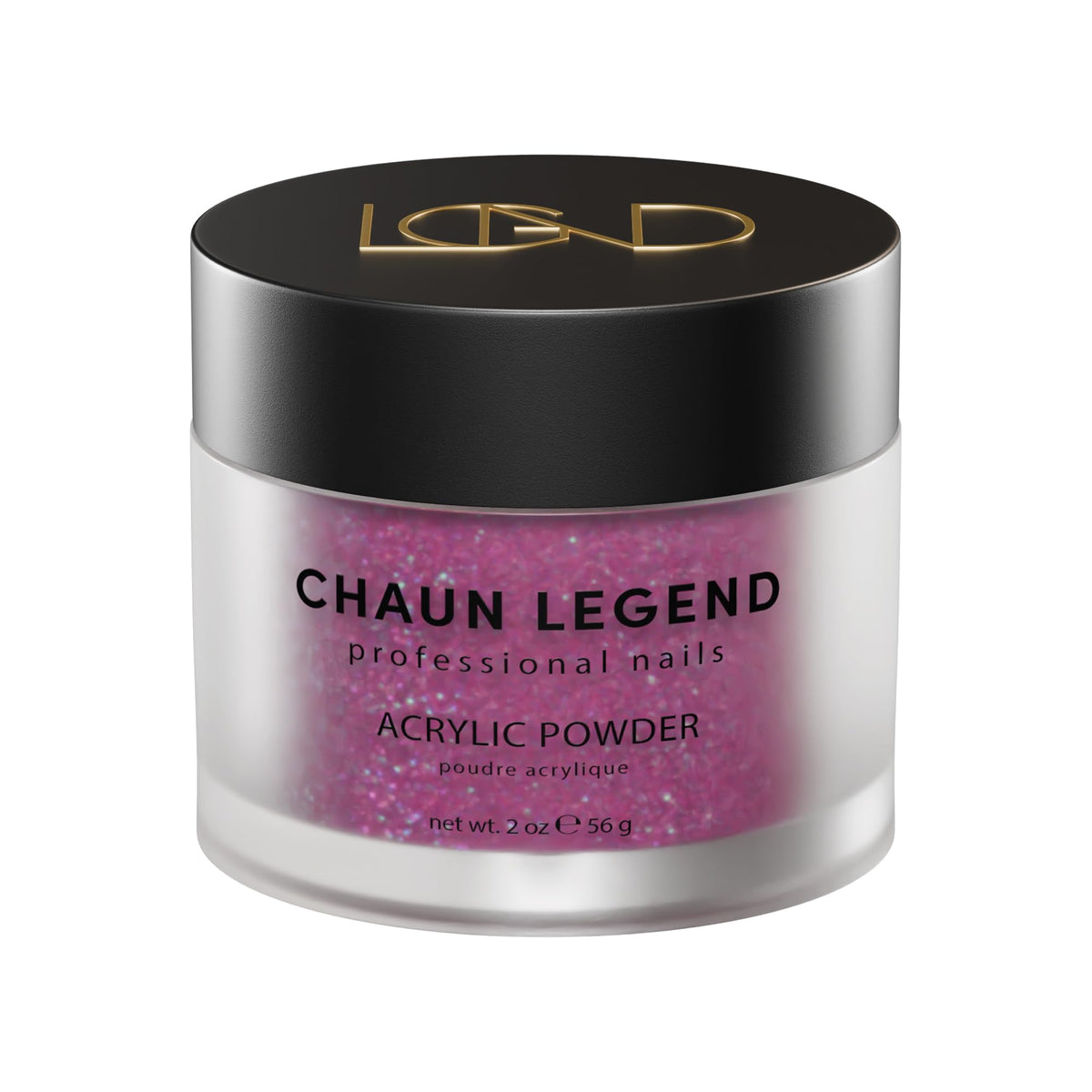 Chaun Legend Acrylic Powder, 2 Oz Long Lasting Salon Quality, Bubble Free, Self Leveling Professional Manicures, Fake Nails, Carving & Extensions, Im