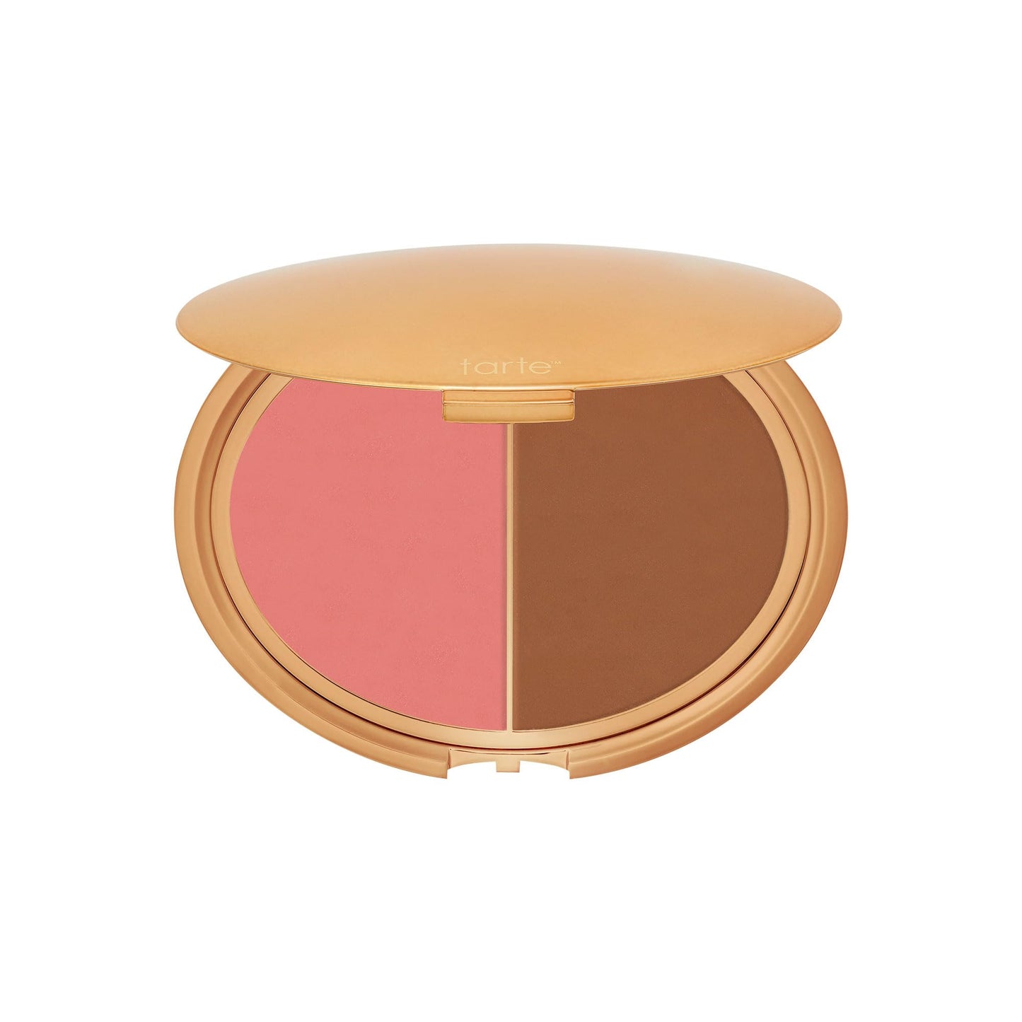 tarte park ave princess cream cheek duo - Blush & Bronzer Duo with Buildable Waterproof Cheek Tint Infused with Coconut, Vitamin E & Guava Seed, Vegan Beauty & Personal Care tarte