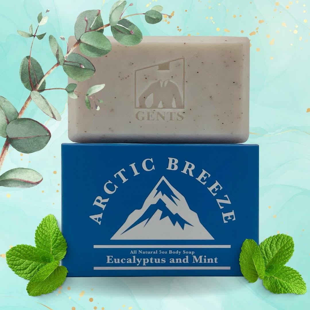 G.B.S Gents Variety Men's Body Soaps - Moisturizing Bar Soap for Men, Smell Fresh and Clean, Washing Hands & Body, All Skin Types for Bath and Shower Beauty & Personal Care G.B.S