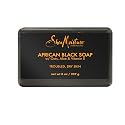 SheaMoisture Bar Soap for Troubled Skin African Black Soap Cleanser with Shea Butter 8 oz Beauty & Personal Care Shea Moisture