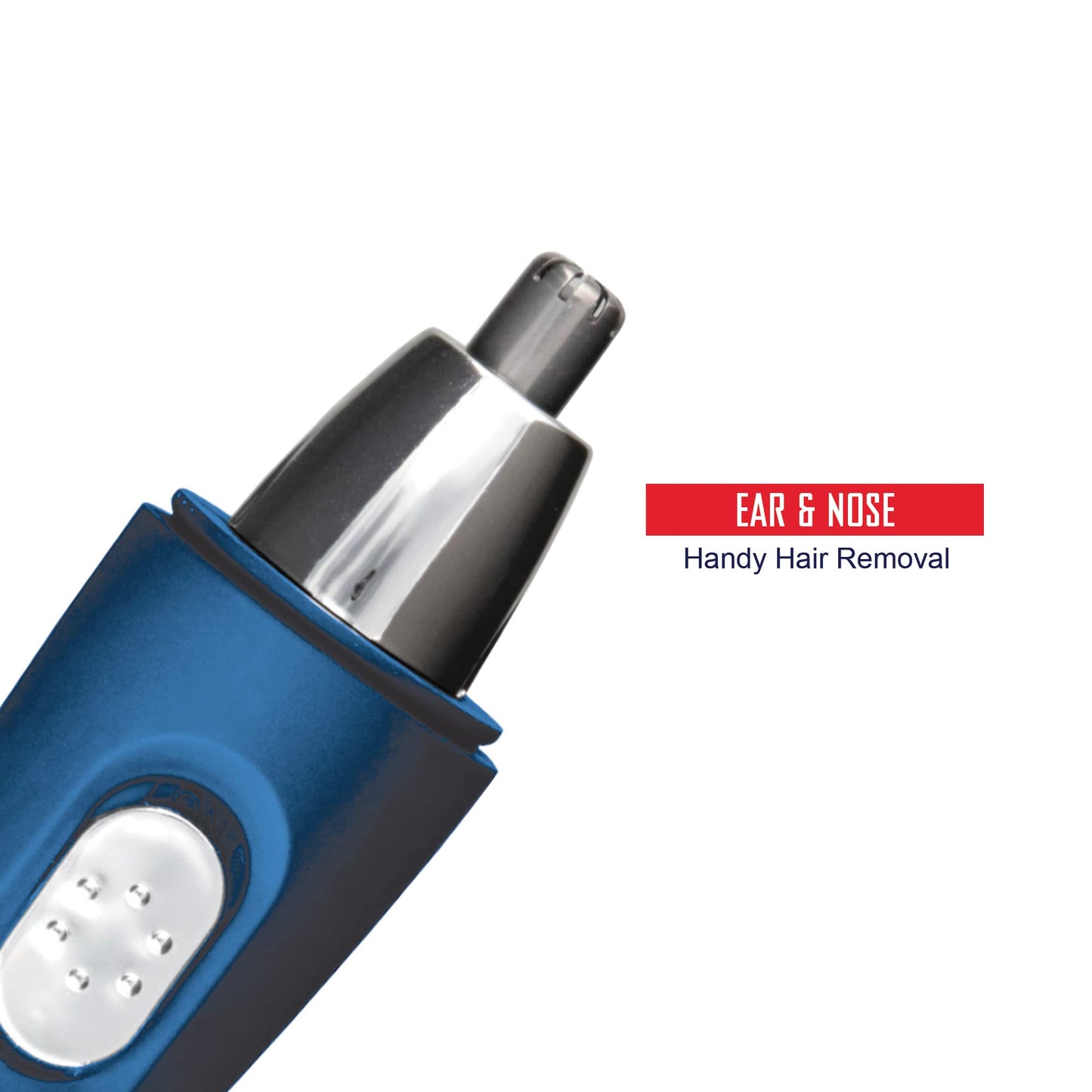 Barbasol Built in LED Light Washable Battery Powered Ear and Nose Trimmer with Stainless Steel Blades Beauty and Personal Care XTREME