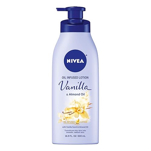 Nivea Lotion Oil-Infused Vanilla/Almond Oil 16.9 Ounce Pump (500ml) Beauty & Personal Care NIVEA