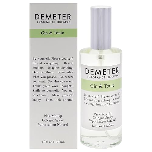 Gin & Tonic By Demeter For Women. Pick-me Up Cologne Spray 4.0 Oz Beauty & Personal Care DEMETER