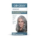 Go Gray Treatment System (Remove), 1 Application, Revitalizing Treatment Hair Color Remover Safely Removes Hair Dye to Reveal Gray & Silver Beauty & Personal Care Go Gray