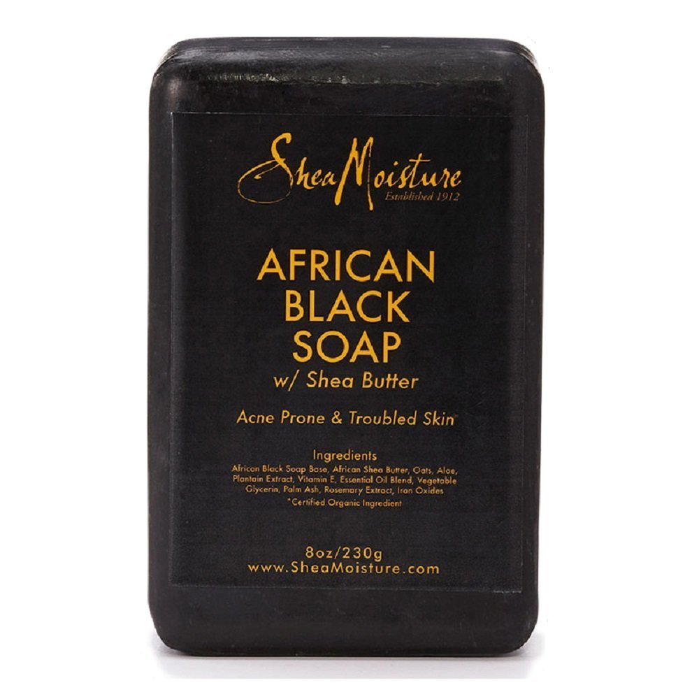 SheaMoisture African Black Soap Bar Soap | Packaging may vary | 8 oz. Beauty & Personal Care Shea Moisture