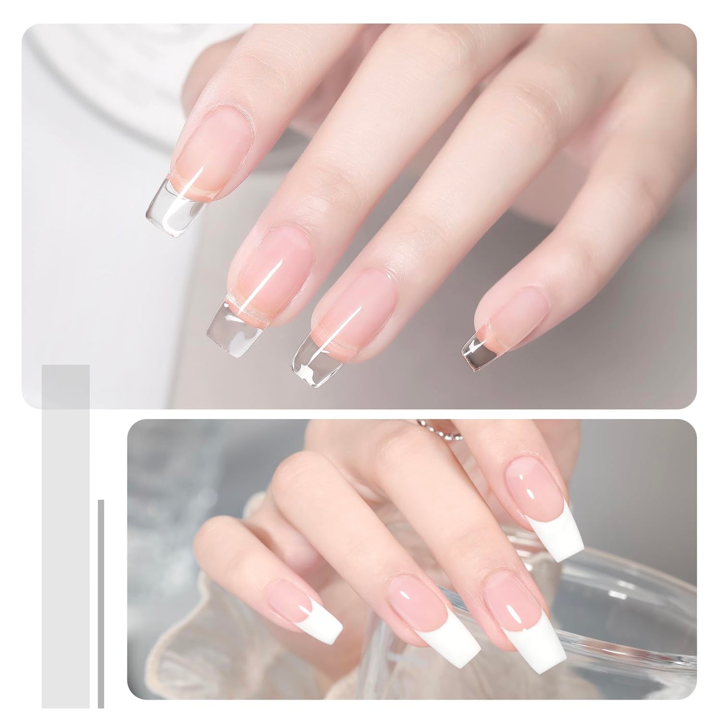 GAOY Poly Gel - 60g Builder Gel Nail Enhancement - Morandi Gray, DIY at Home Beauty and Personal Care GAOY