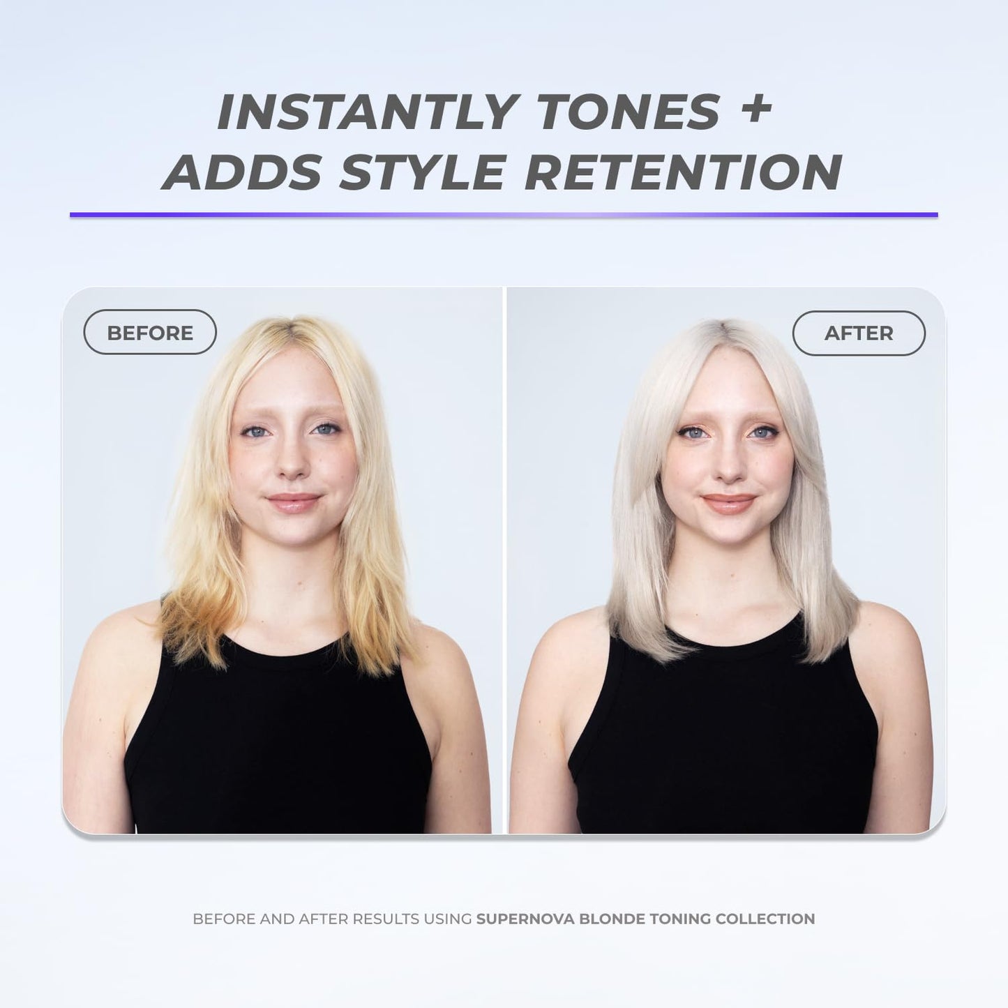 XMONDO Hair Supernova Blonde Toning Leave-In Foam, Vegan Formula Hair Toner Foam for Reducing Brassy and Yellow Tones on Blonde, Highlighted, and Gray Beauty & Personal Care XMONDO