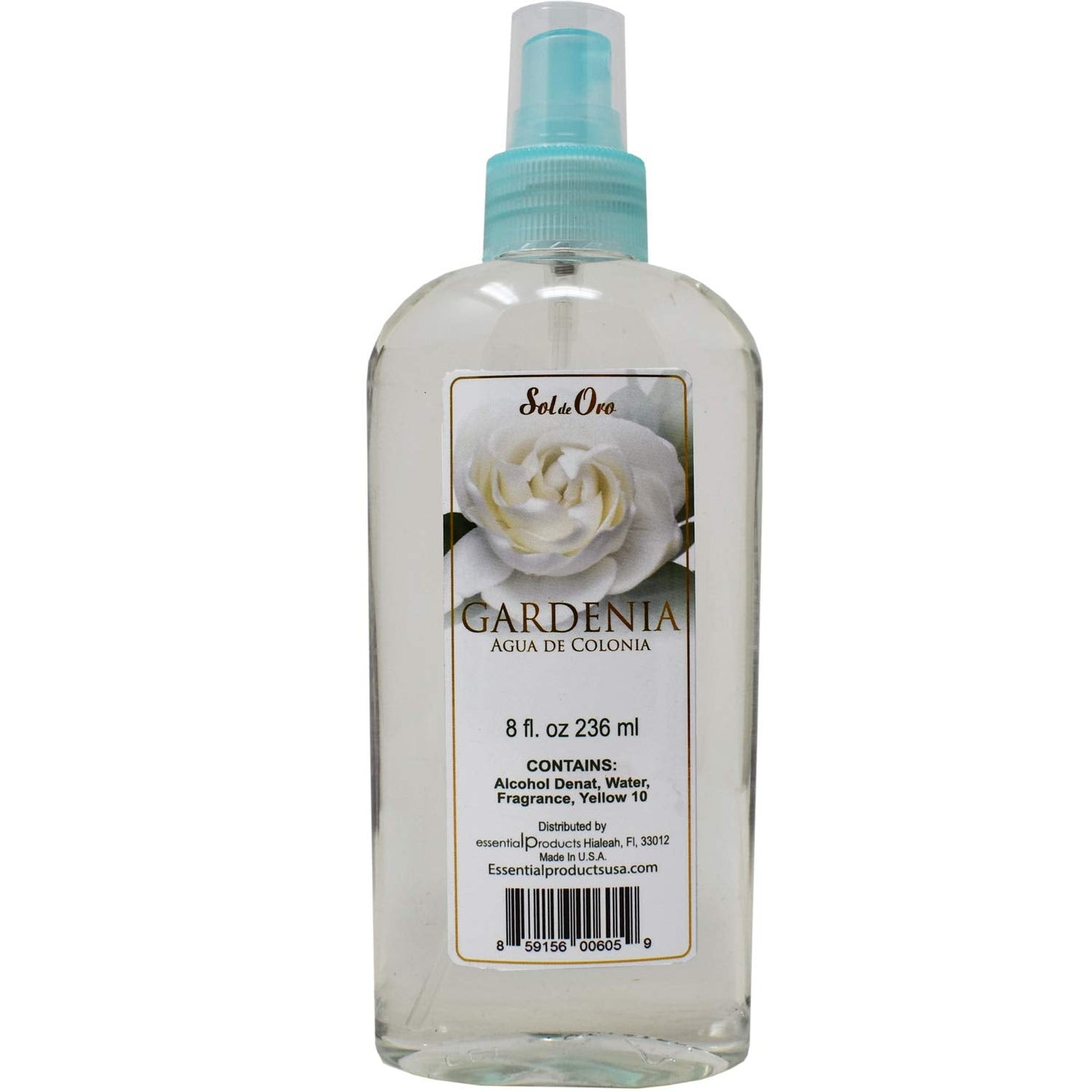 Sol de Oro Splash Cologne Gardenia 8 oz Beauty & Personal Care SOL DE ORO