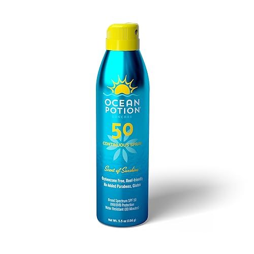 Ocean Potion Sunscreen Body Spray SPF#50 5.5oz C-Spray Beauty & Personal Care Ocean Potion