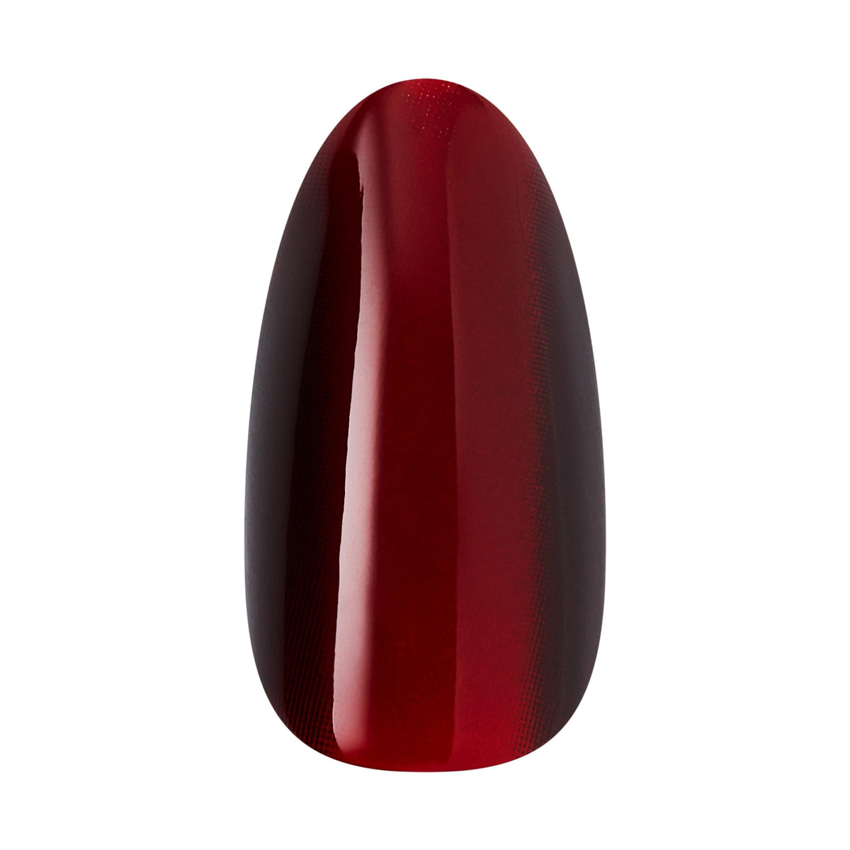 Kiss Core, Press On Nails, Nail glue included, 'Apple Blossom', Red, Medium Size, Almond Shape, Includes 32 Nails, 2g Glue, 1 Manicure Stick, 1 Mini